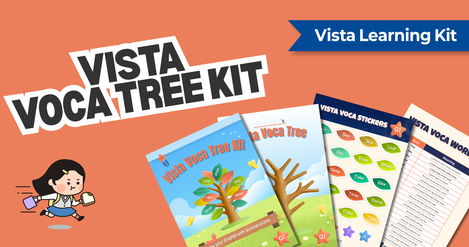 초등 영어 단어 학습 습관 만들기-Voca Tree 활용법