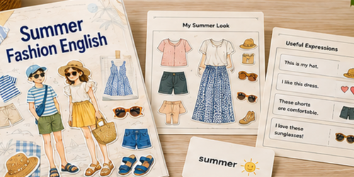 학습키트-Fashion English 학습키트-초등영어국제학교프로그램-스칼라스비스타